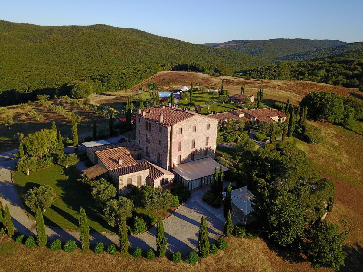 Вилла Il Convento Di Monte Pozzali Масса-Мариттима Экстерьер фото